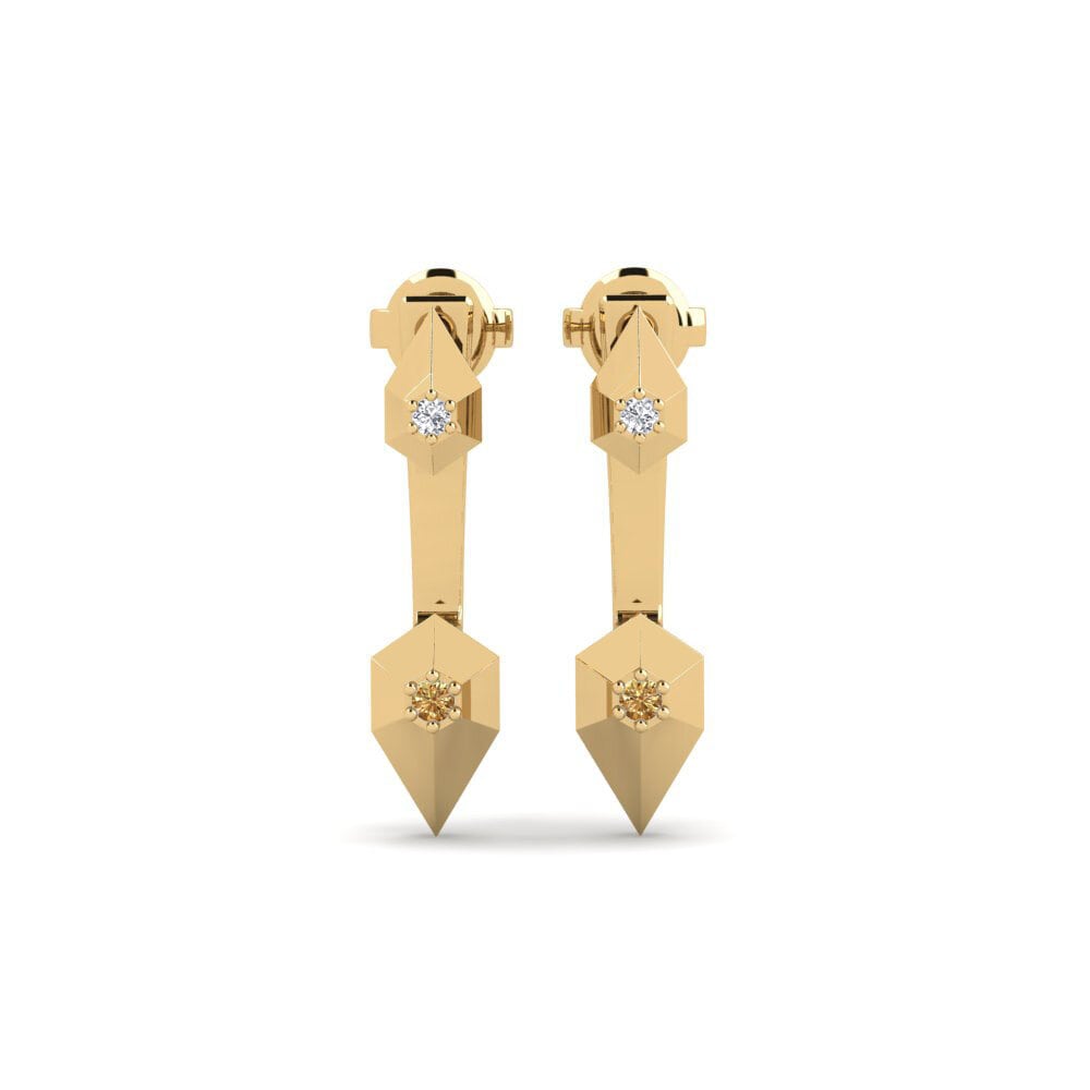 Brown Diamond Women's Earring Bakoye