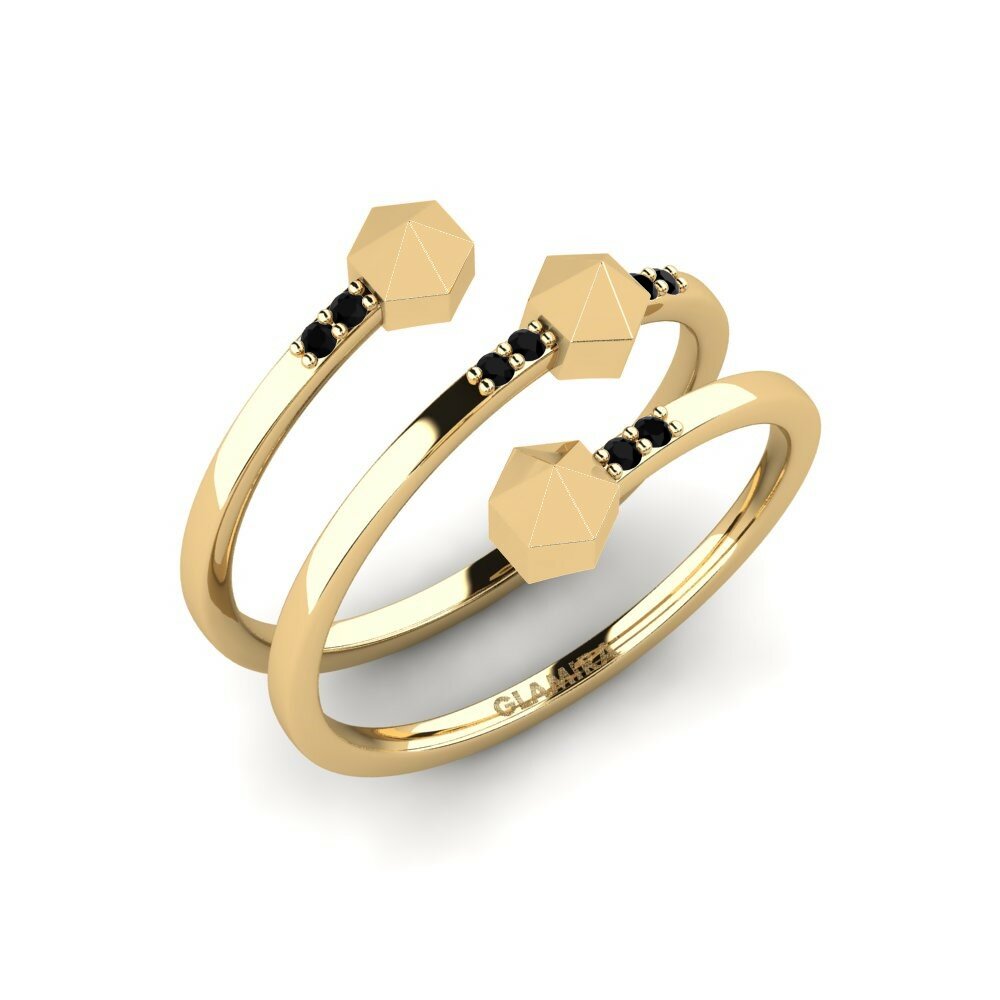 Black Sapphire Ring Barlygy