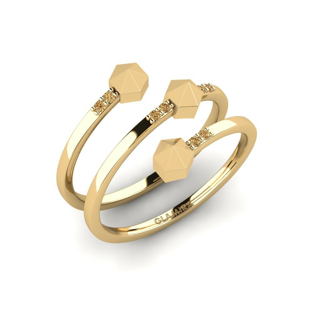 Brown Diamond Ring Barlygy