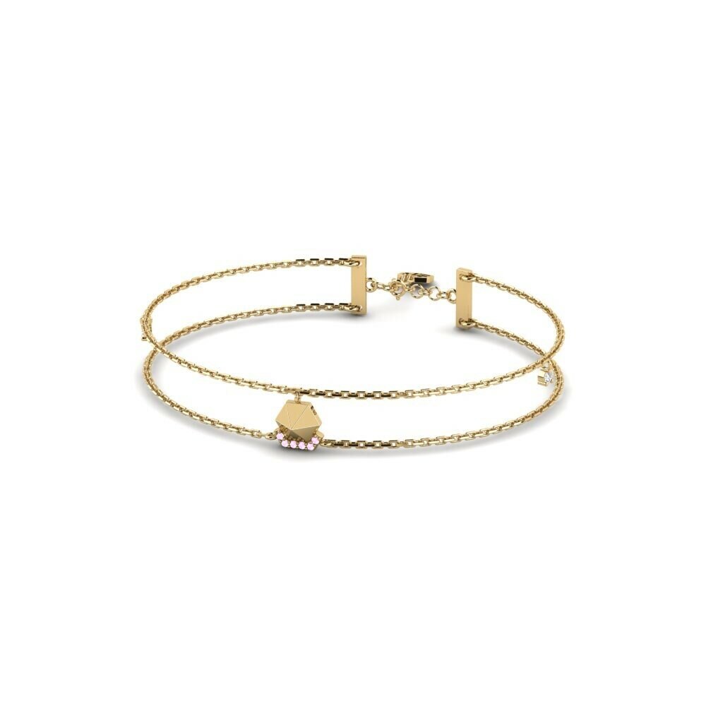 Pink Sapphire Women's Bracelet Bedankt