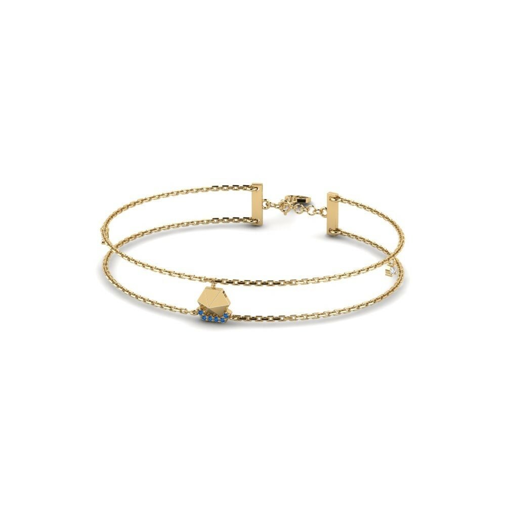 Dark Blue Zirconia Women's Bracelet Bedankt