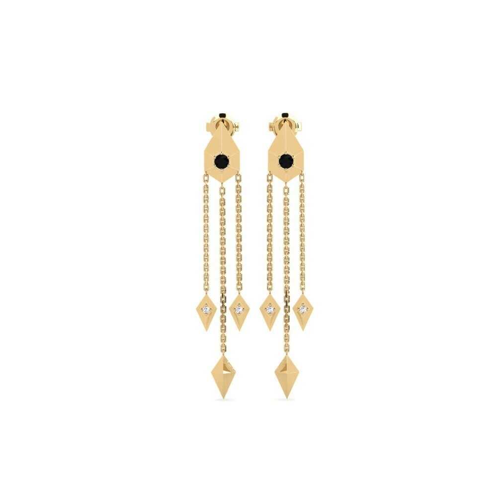 Black Sapphire Women's Earring Benue