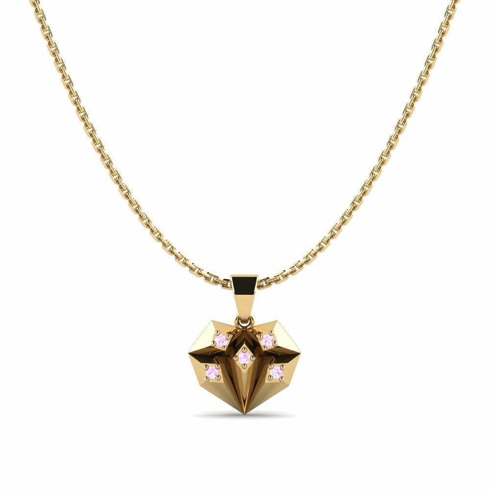 Pink Sapphire Women's Pendant Berane