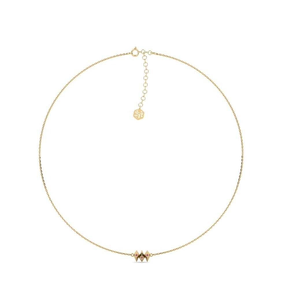 Rhodoliet Granaat Dames Choker Ketting Chambal