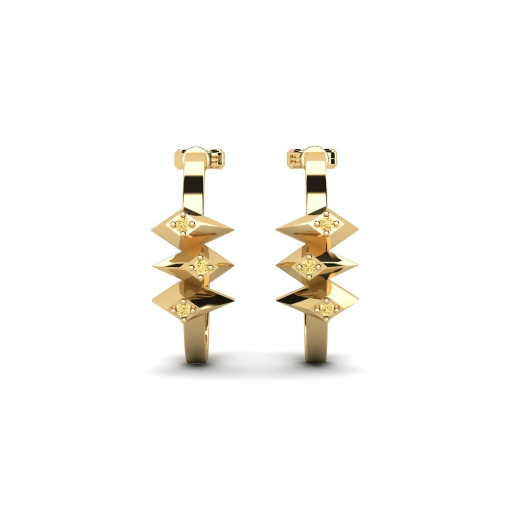 Yellow Diamond Women's Earring Chelif