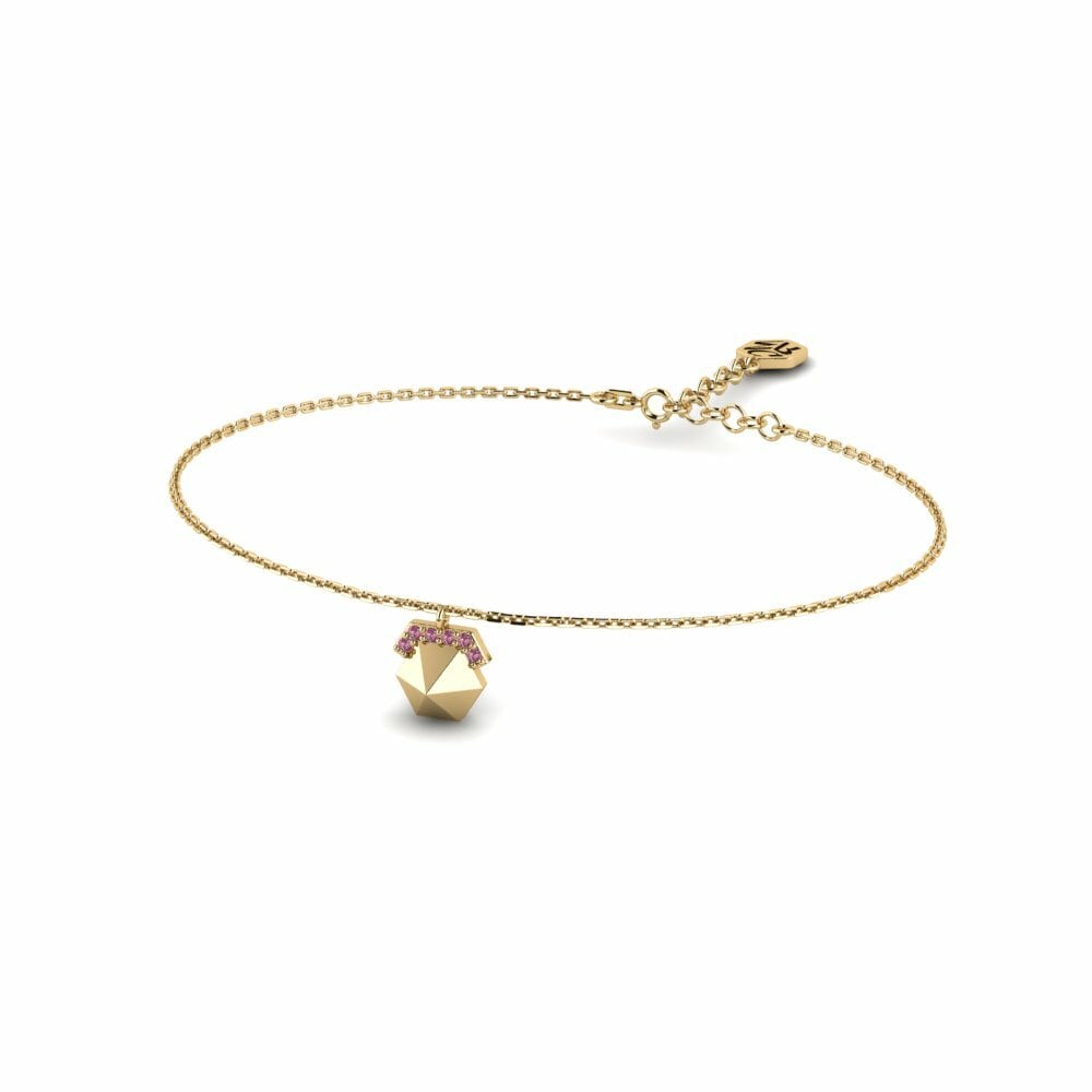 Rhodoliet Granaat Dames Armband Collegato