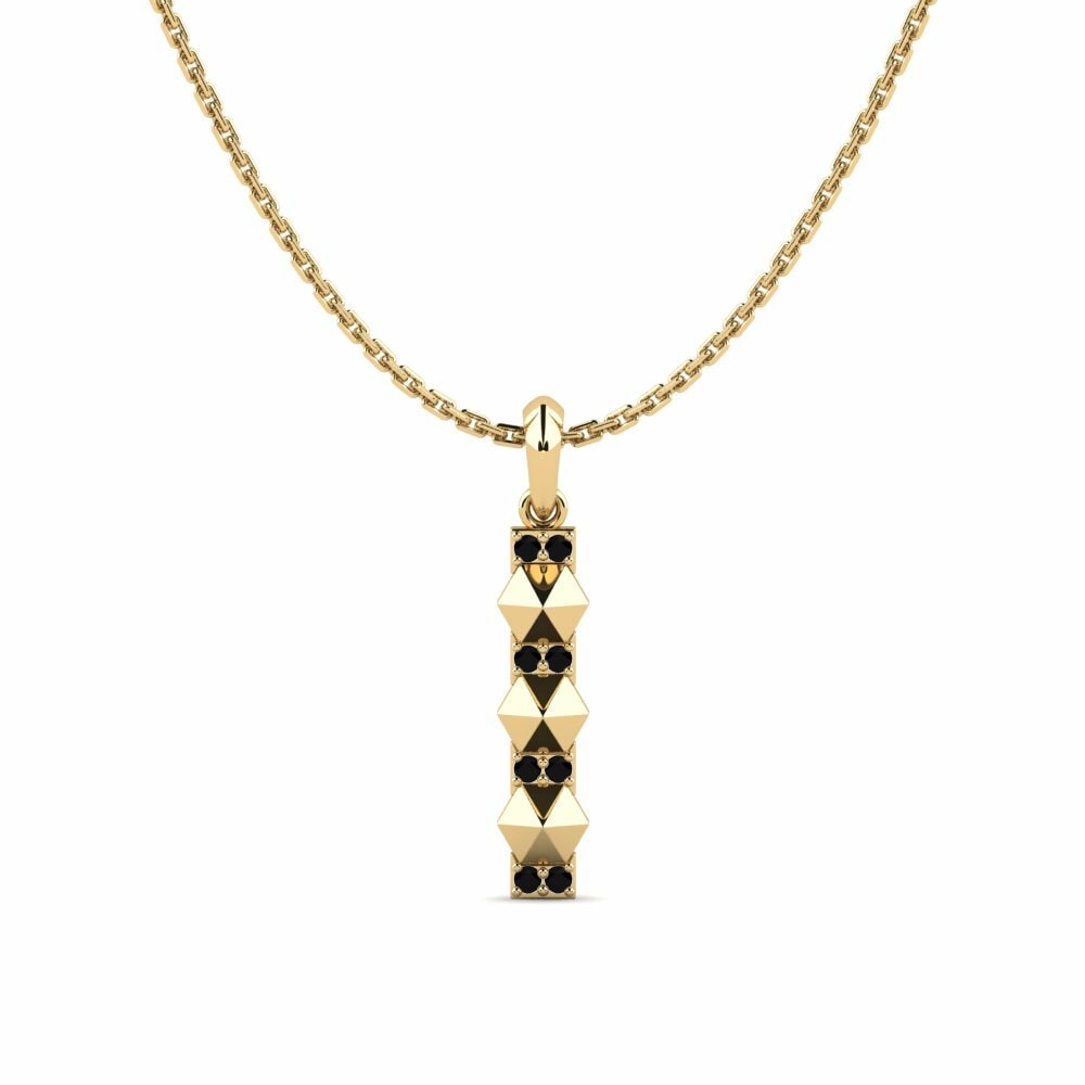 Black Sapphire Women's Pendant Conectado