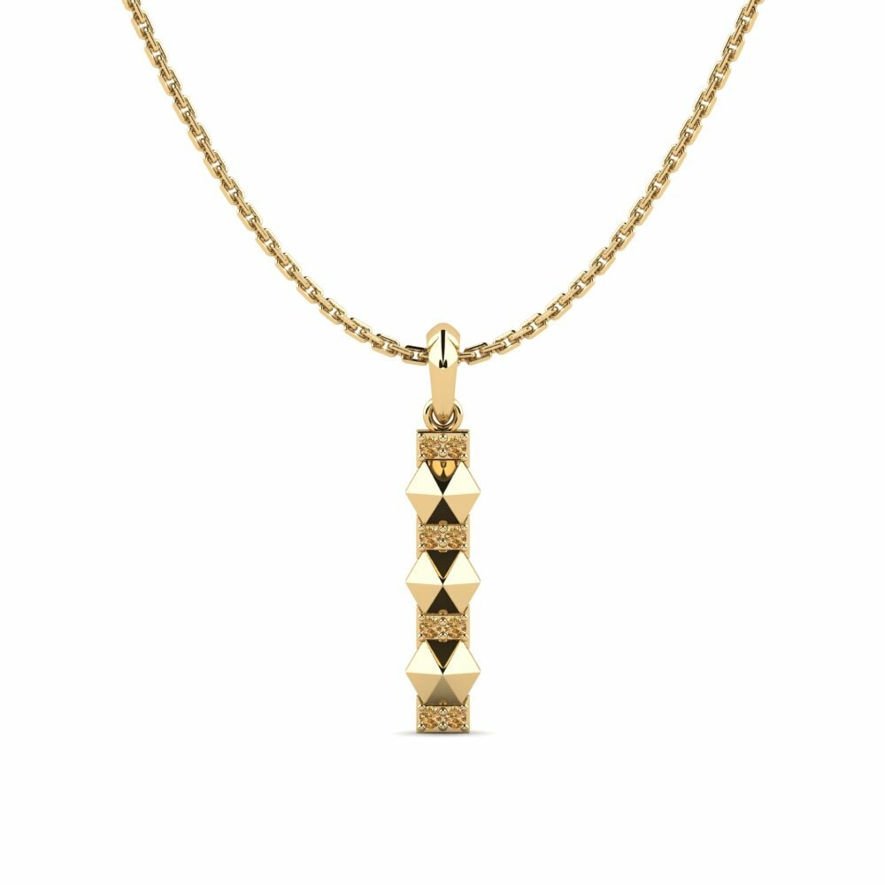 Brown Diamond Women's Pendant Conectado
