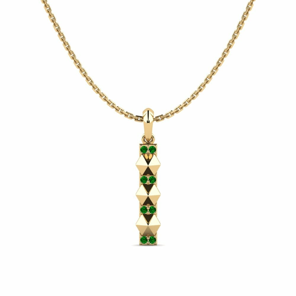 Green Zirconia Women's Pendant Conectado