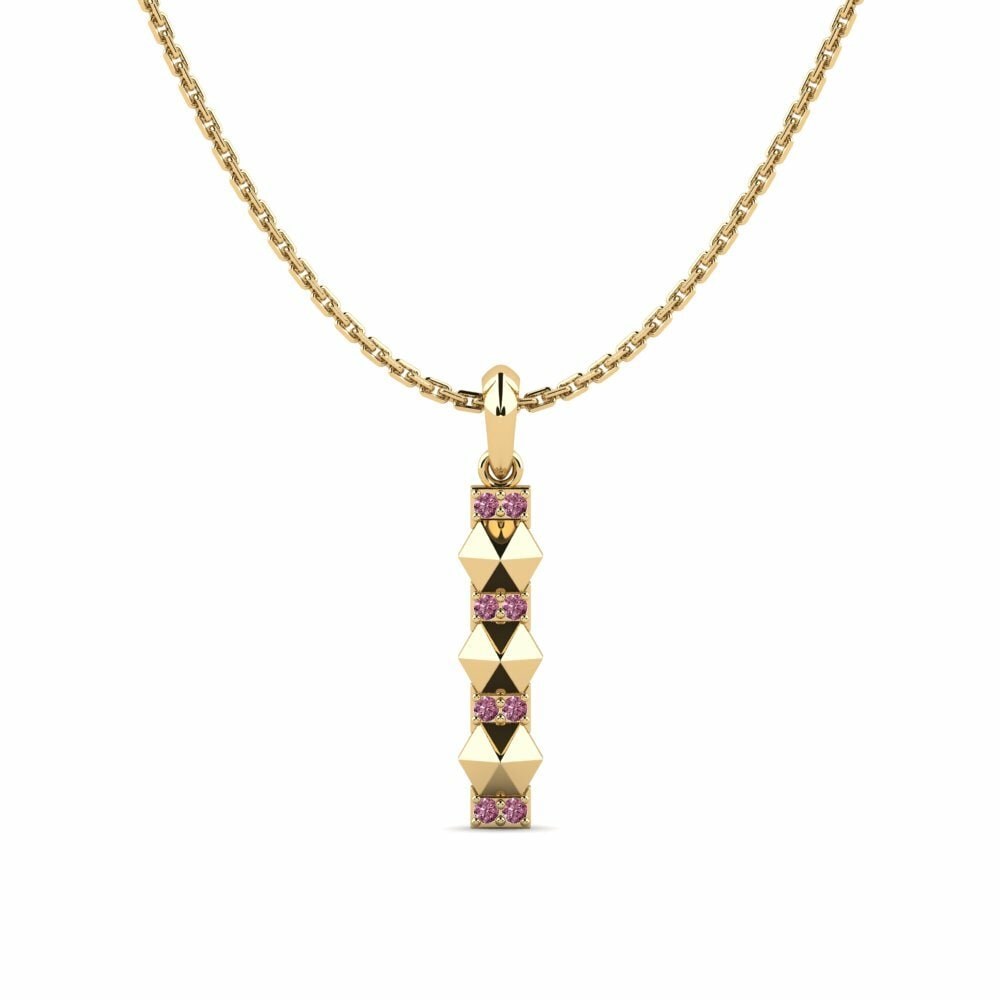 Rhodoliet Granaat Dames Hanger Conectado