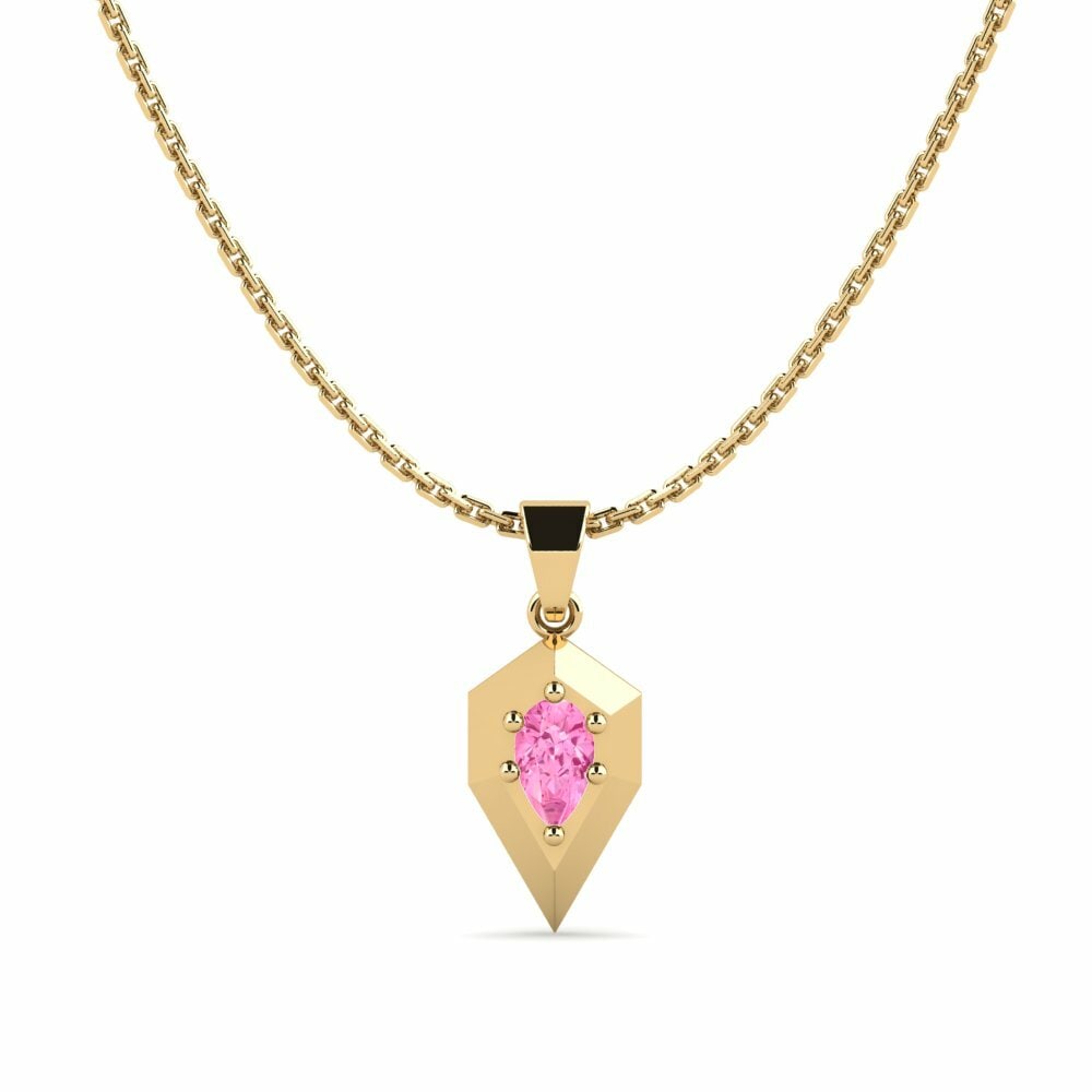 Pink Sapphire Women's Pendant Cuanza