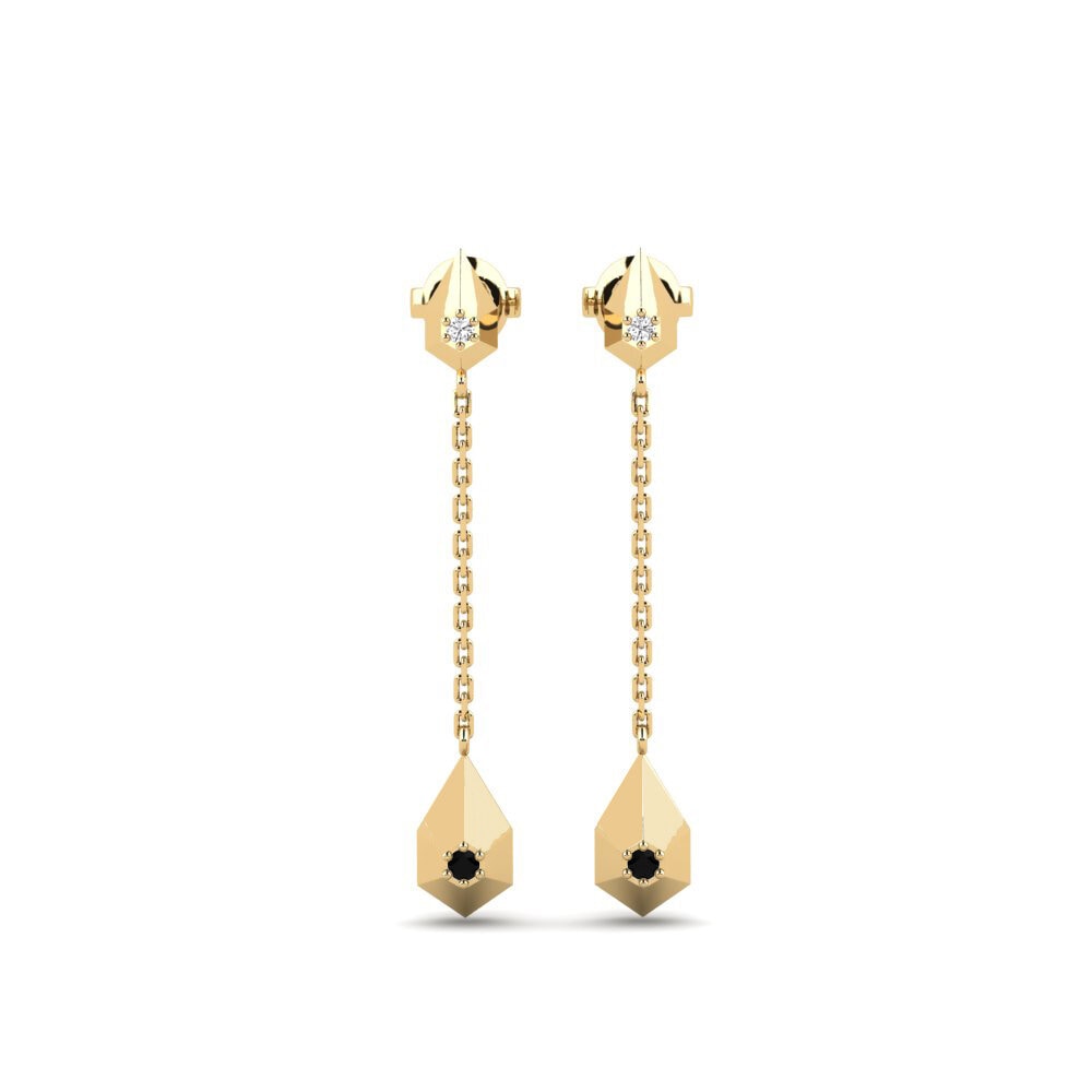 Black Sapphire Women's Earring Djoua