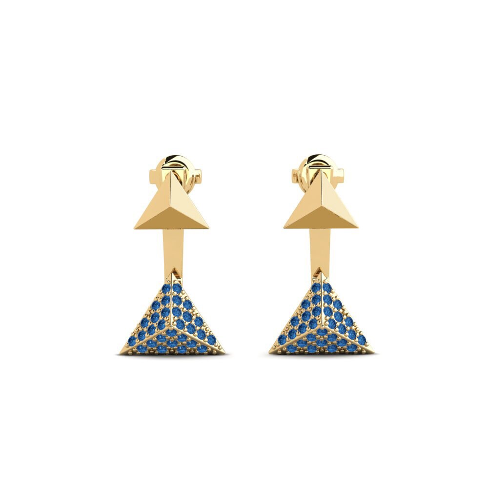 Dark Blue Zirconia Women's Earring Earnshaw