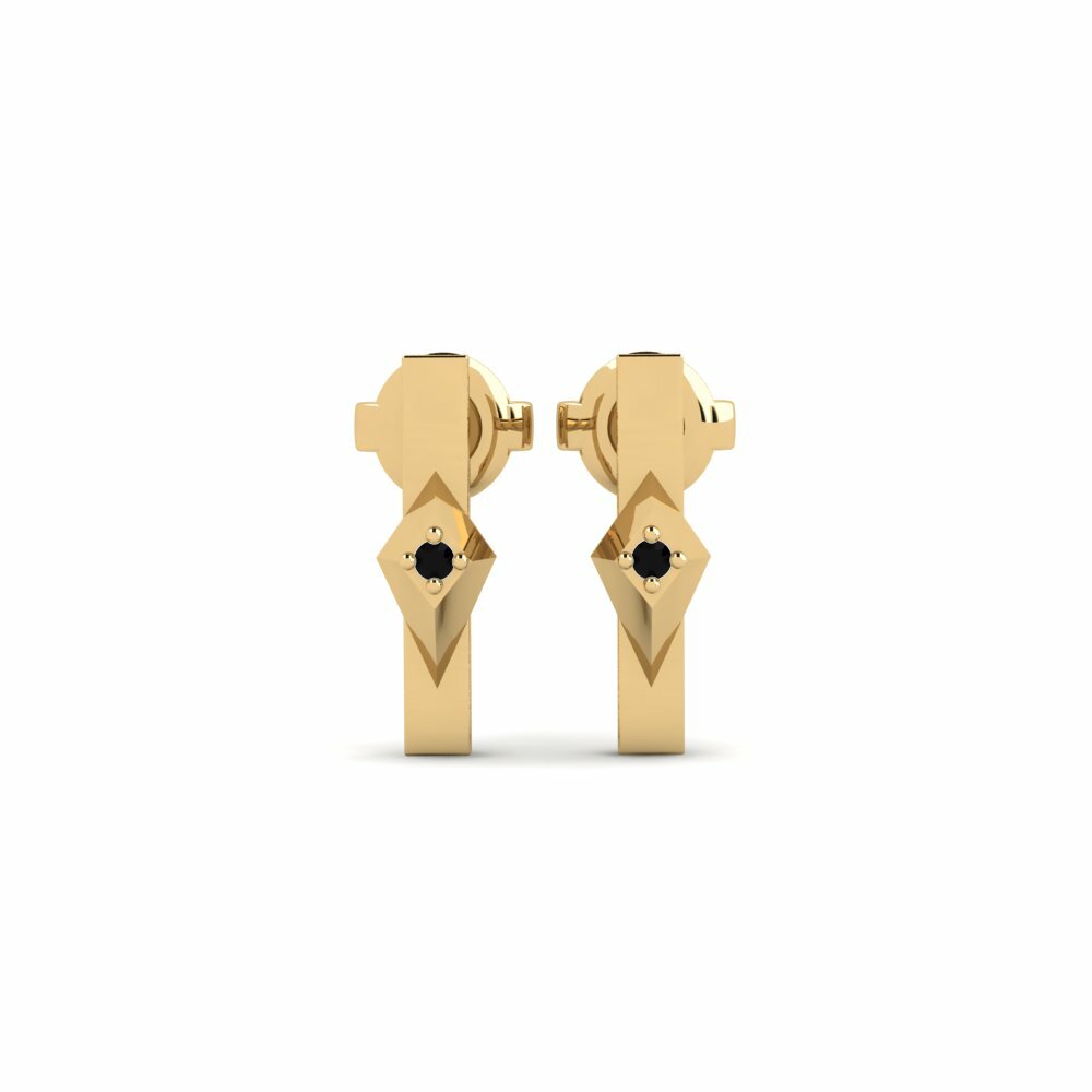 Black Sapphire Women's Earring Escravos