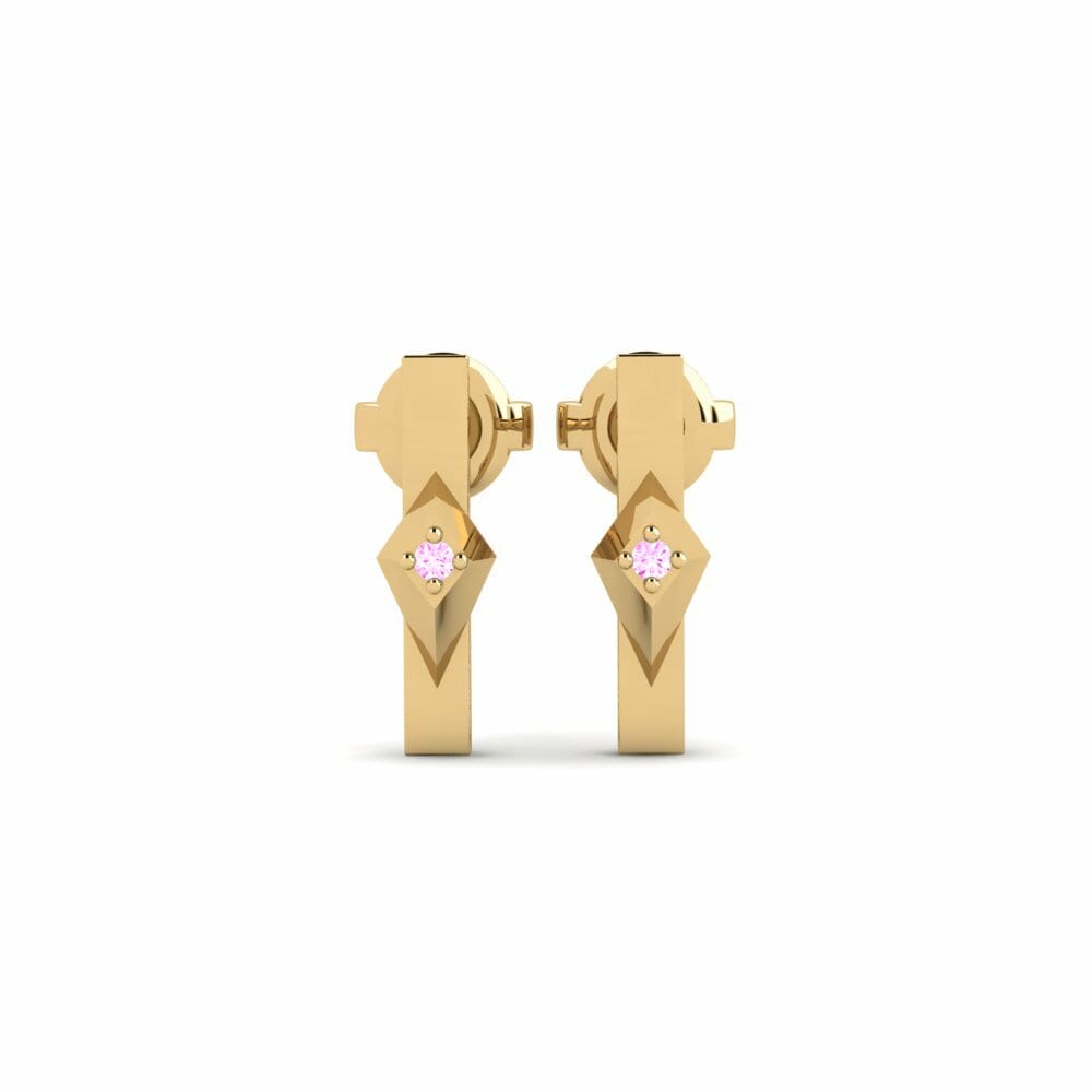 Pink Sapphire Women's Earring Escravos