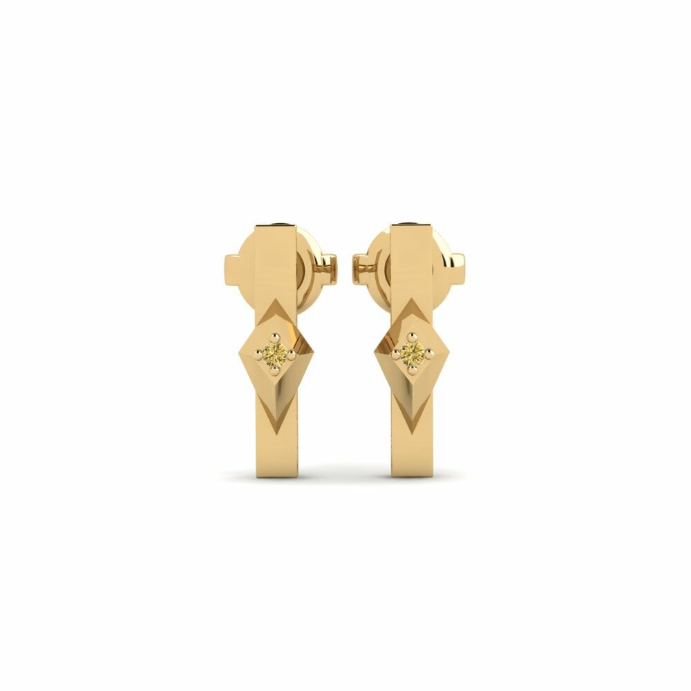 Yellow Diamond Women's Earring Escravos