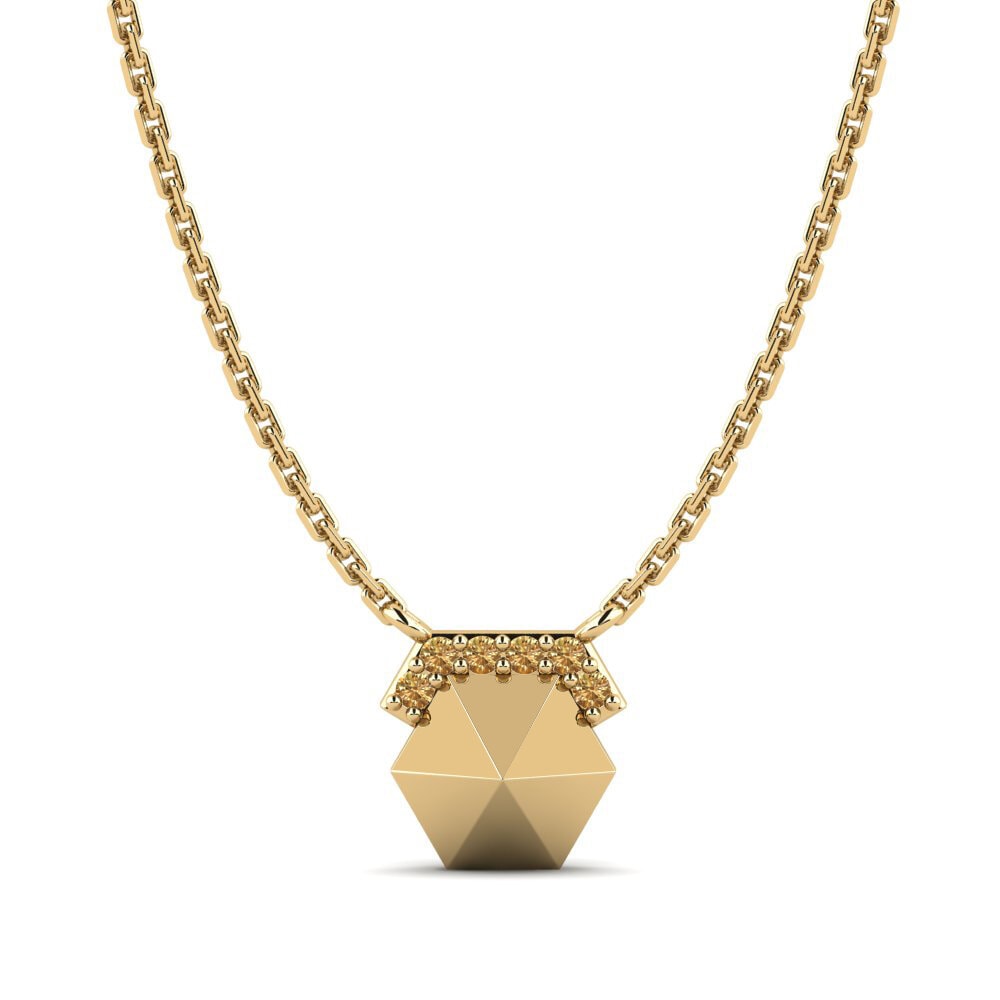 Brown Diamond Women's Necklace Fria