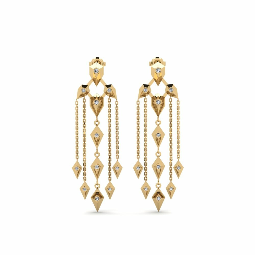 Zirconia Women's Earring Gash