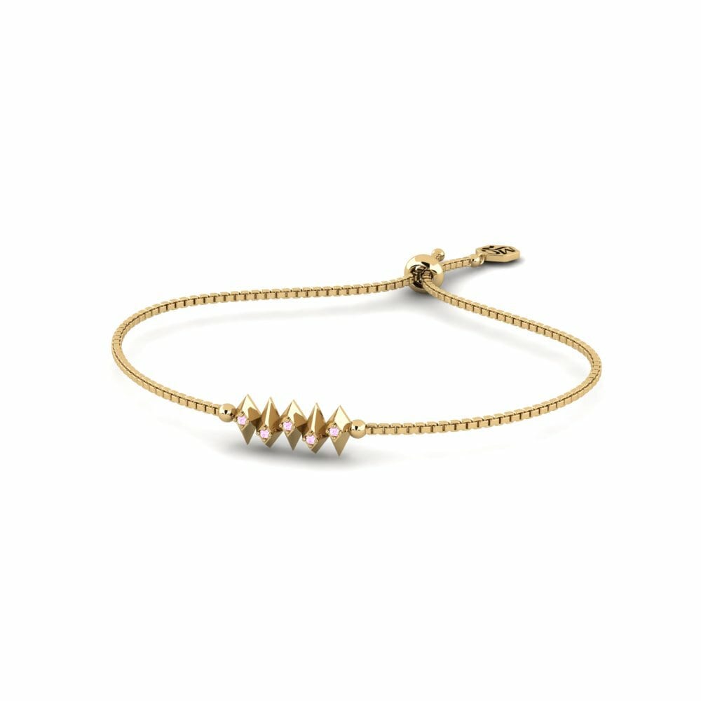 Pink Sapphire Women's Bracelet Ghaghara