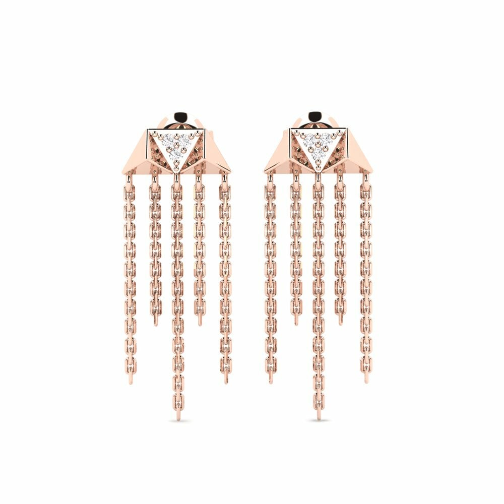 9ct Rose Gold Women's Earring Gloucester