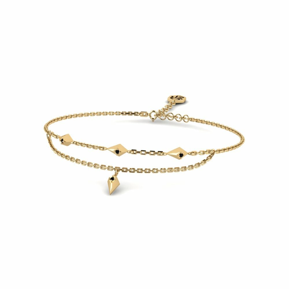 Black Sapphire Women's Bracelet Hongshui