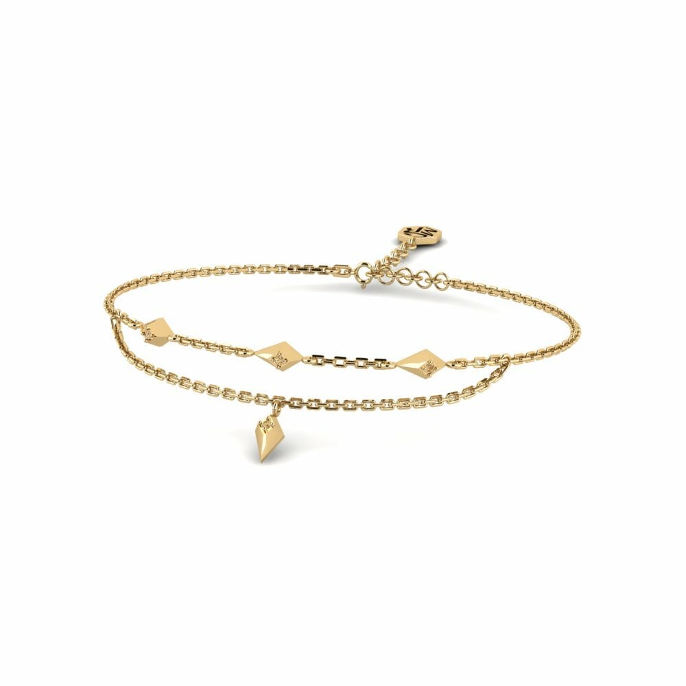 Brown Diamond Women's Bracelet Hongshui