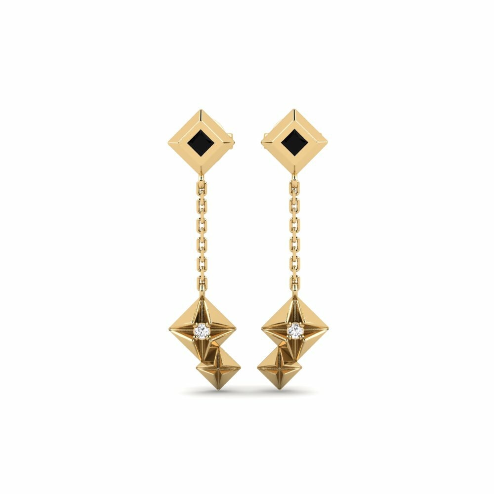 Black Sapphire Women's Earring Hrani