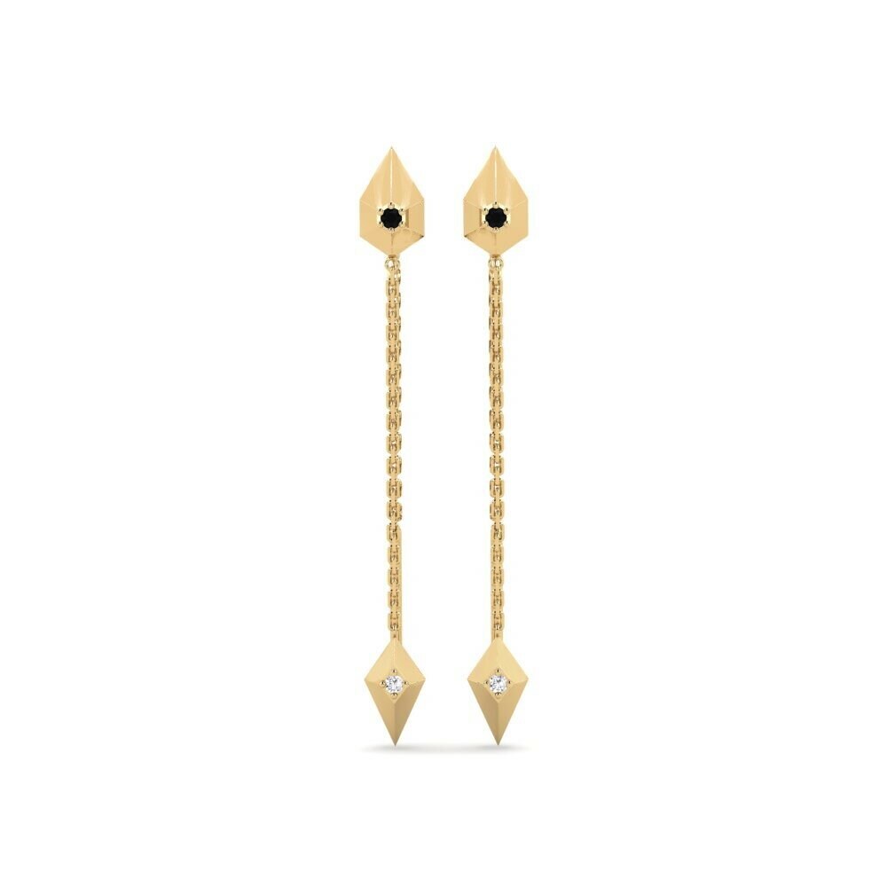 Black Sapphire Women's Earring Hunyani