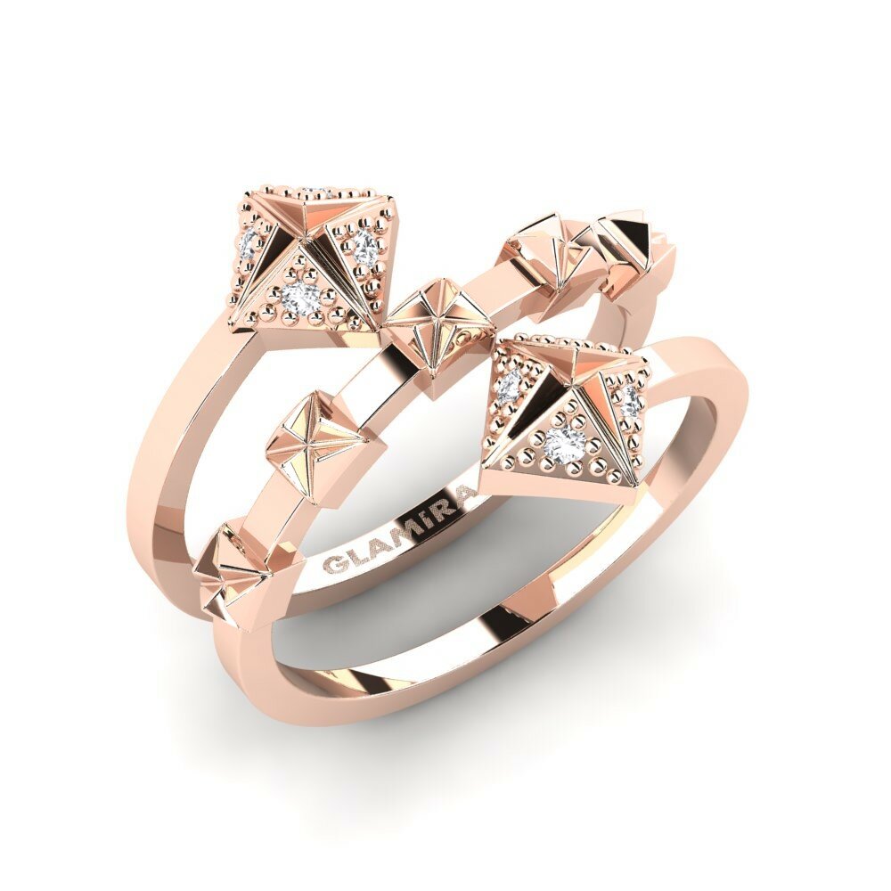 9ct Rose Gold Ring Inguni