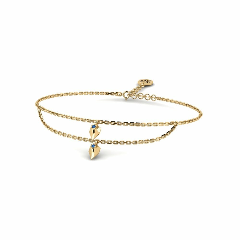 Dark Blue Zirconia Women's Bracelet Irtysh