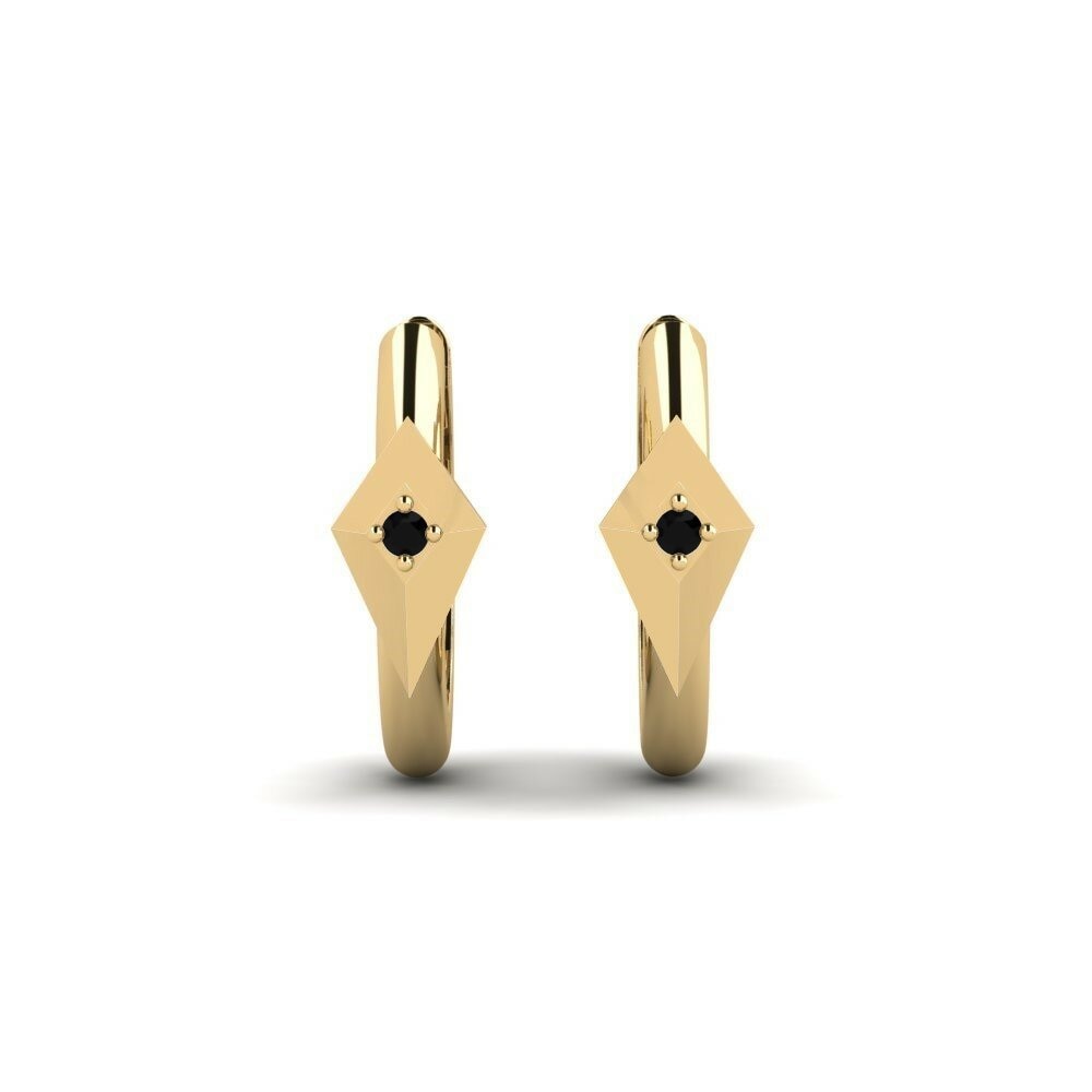 Black Sapphire Women's Earring Jubani