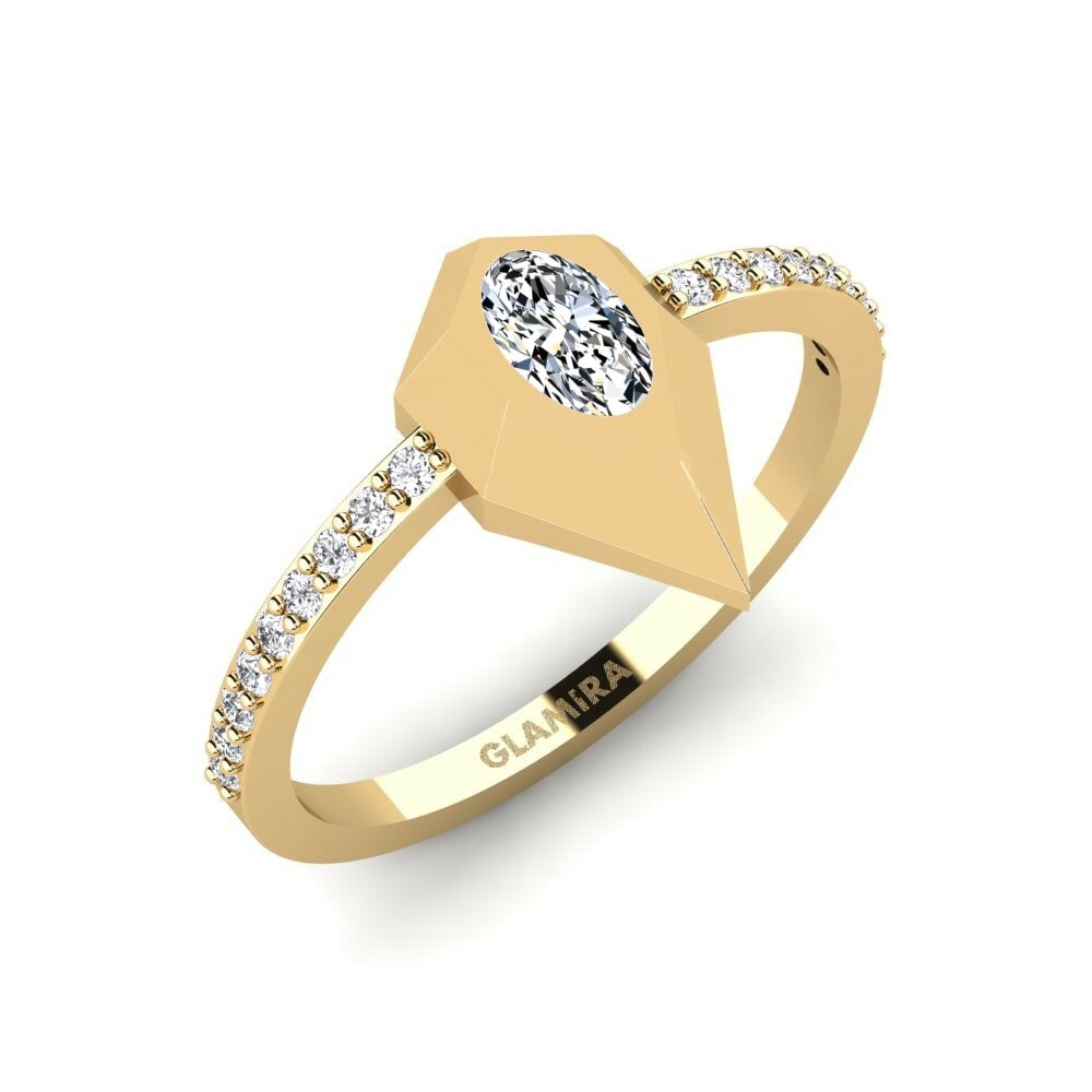 Zirconia Engagement Ring Jubba