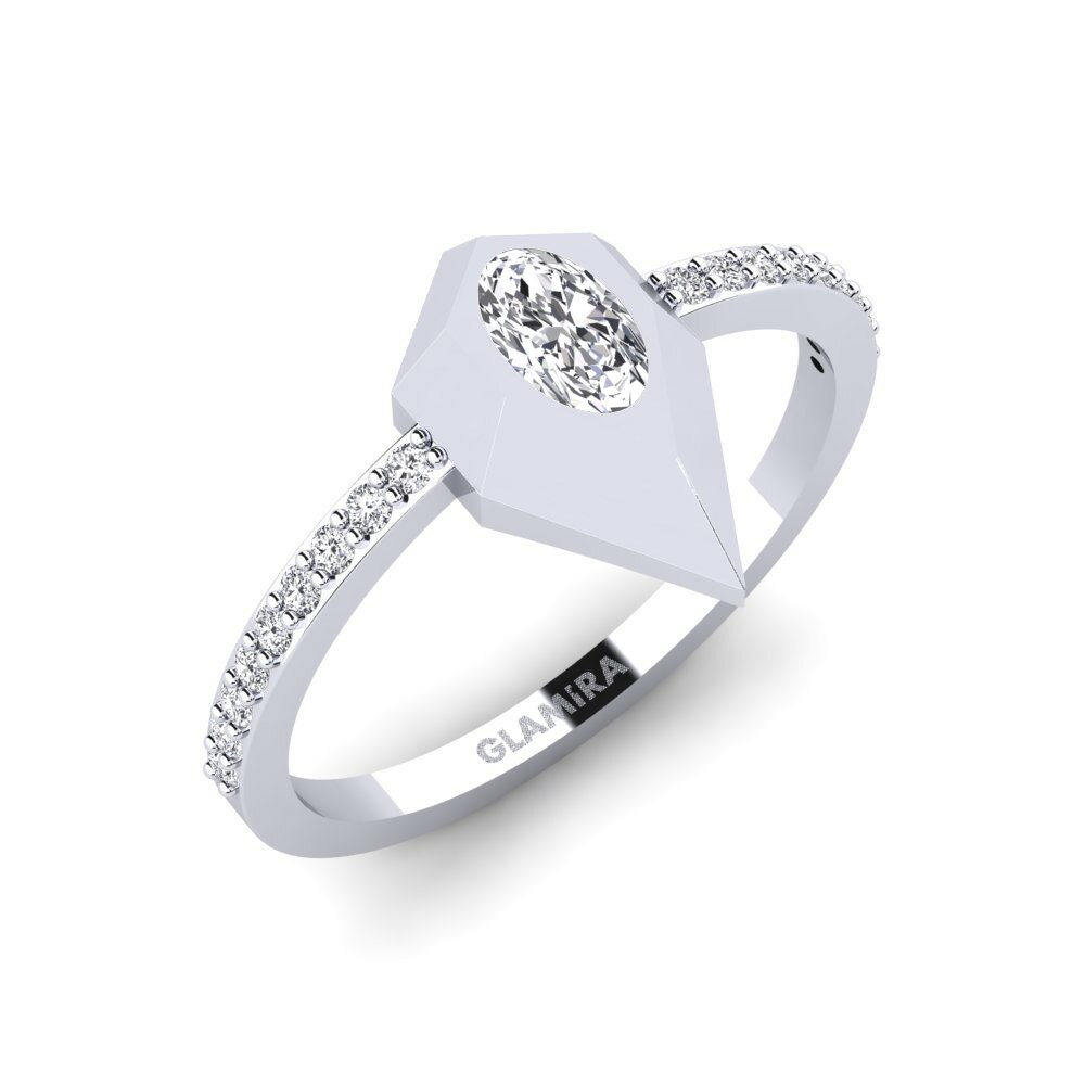 950 Platinum Engagement Ring Jubba