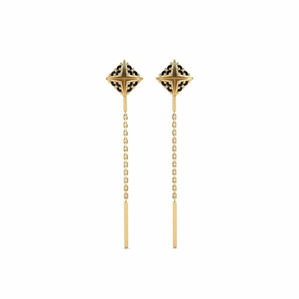 Black Diamond Women's Earring Kampas - A