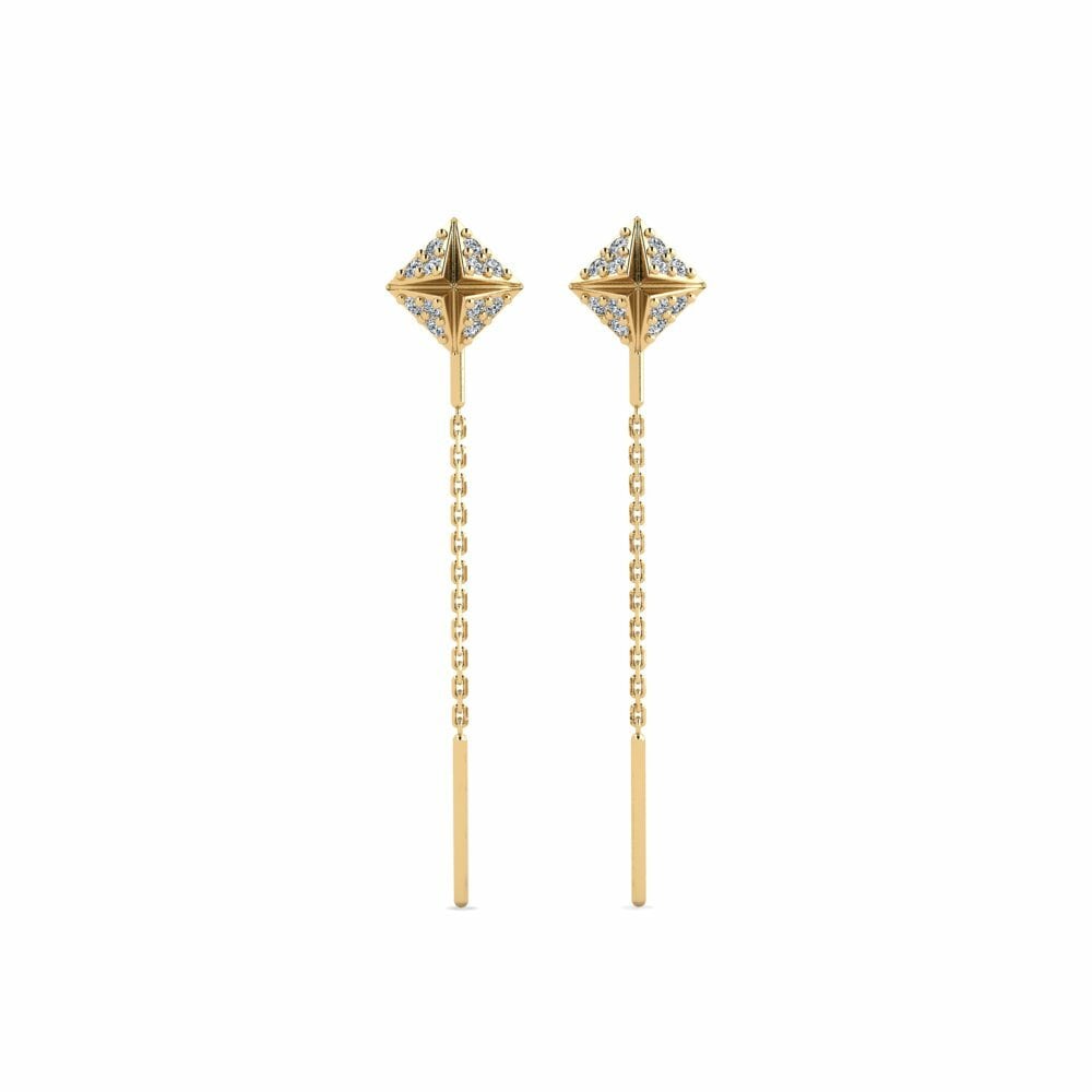 Zirconia Women's Earring Kampas - A