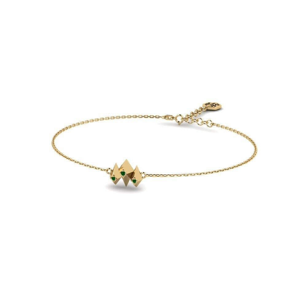 Zircone Verde Bracciale da donna Kasai
