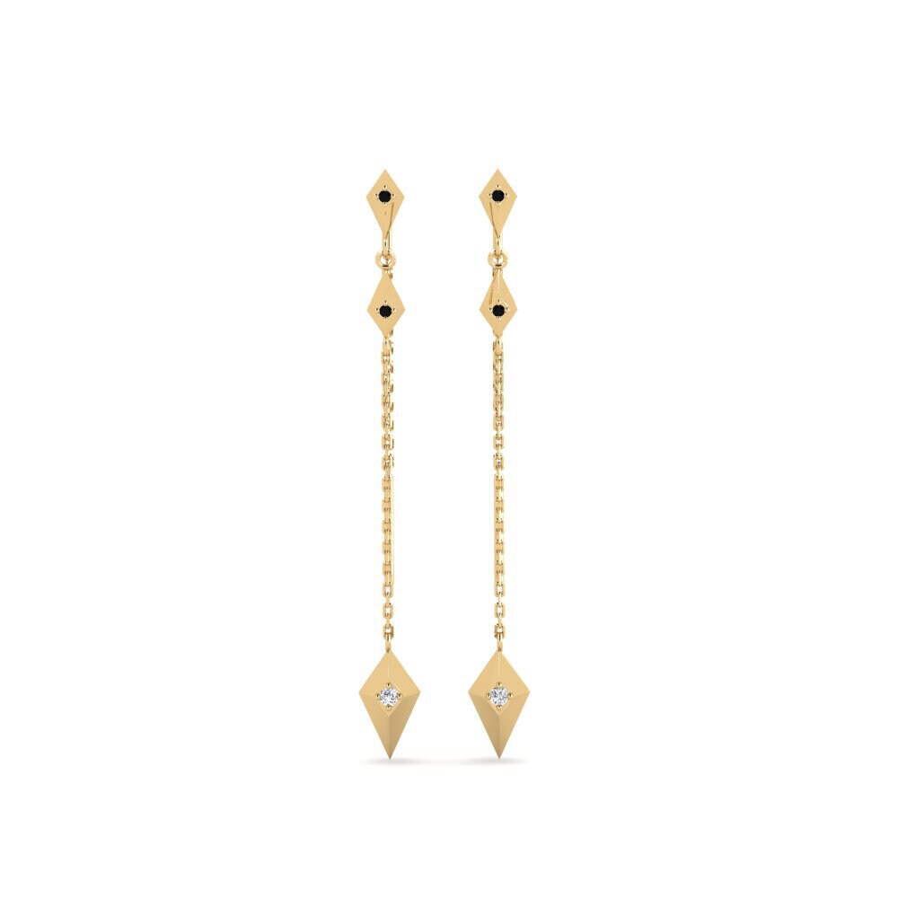 Black Diamond Women's Earring Katsinali - A