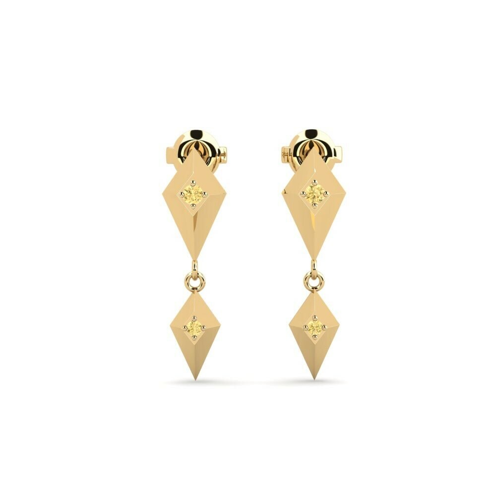 Yellow Diamond Women's Earring Katsinali - B
