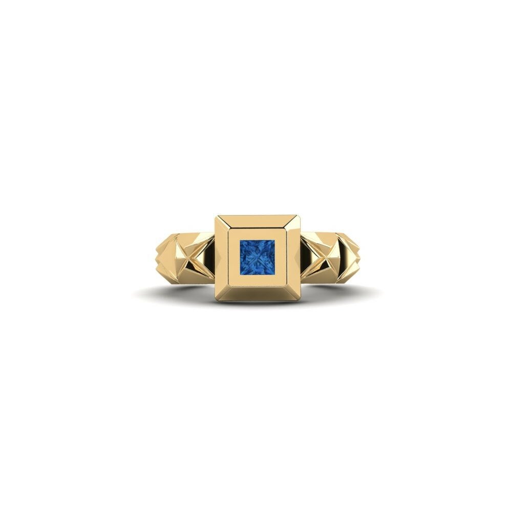 Dark Blue Zirconia Women's Earring Kokonga