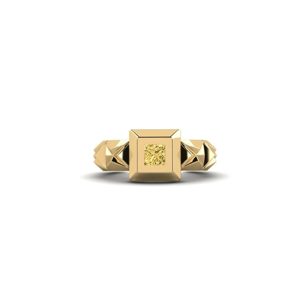 Yellow Diamond Women's Earring Kokonga
