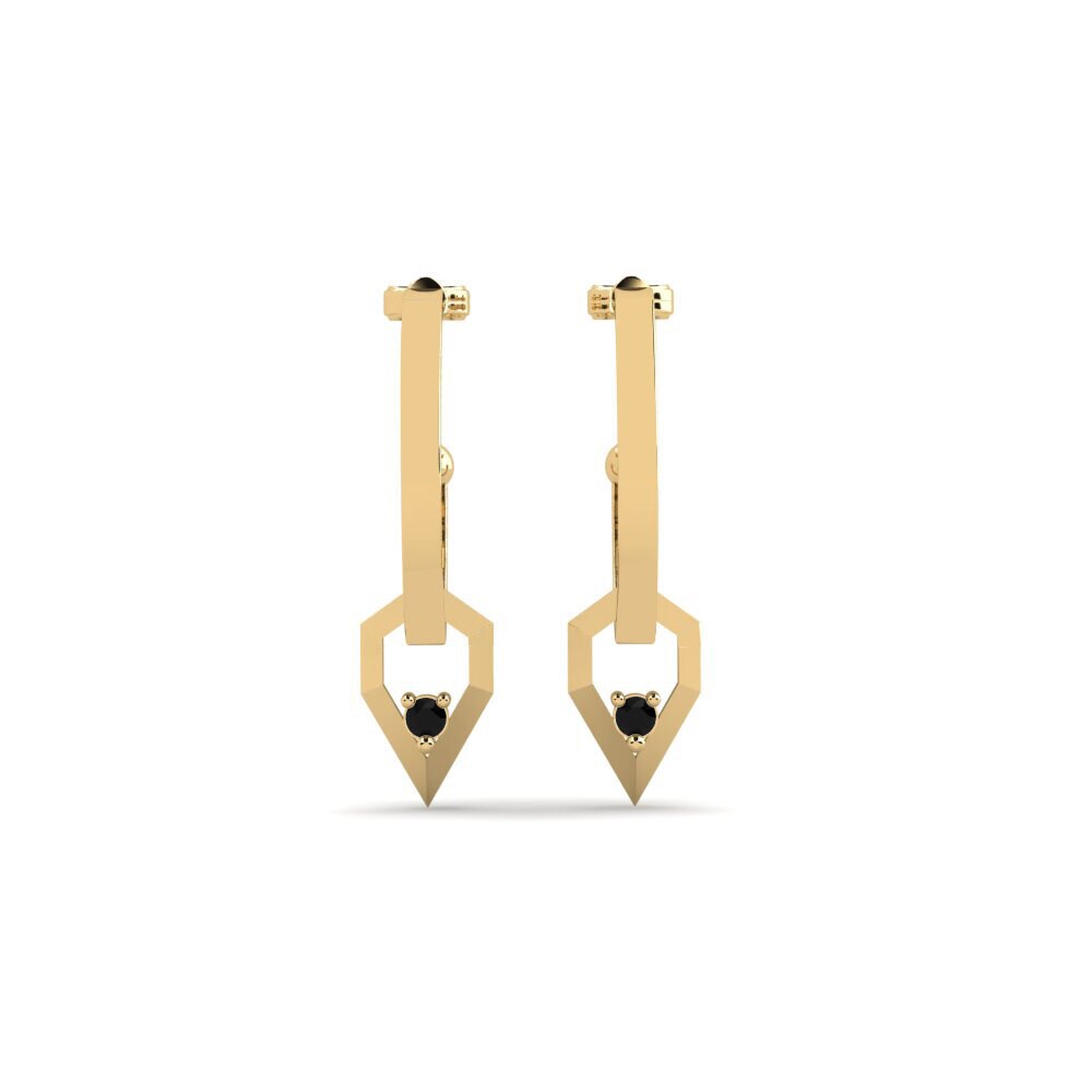 Black Diamond Women's Earring Komatidete