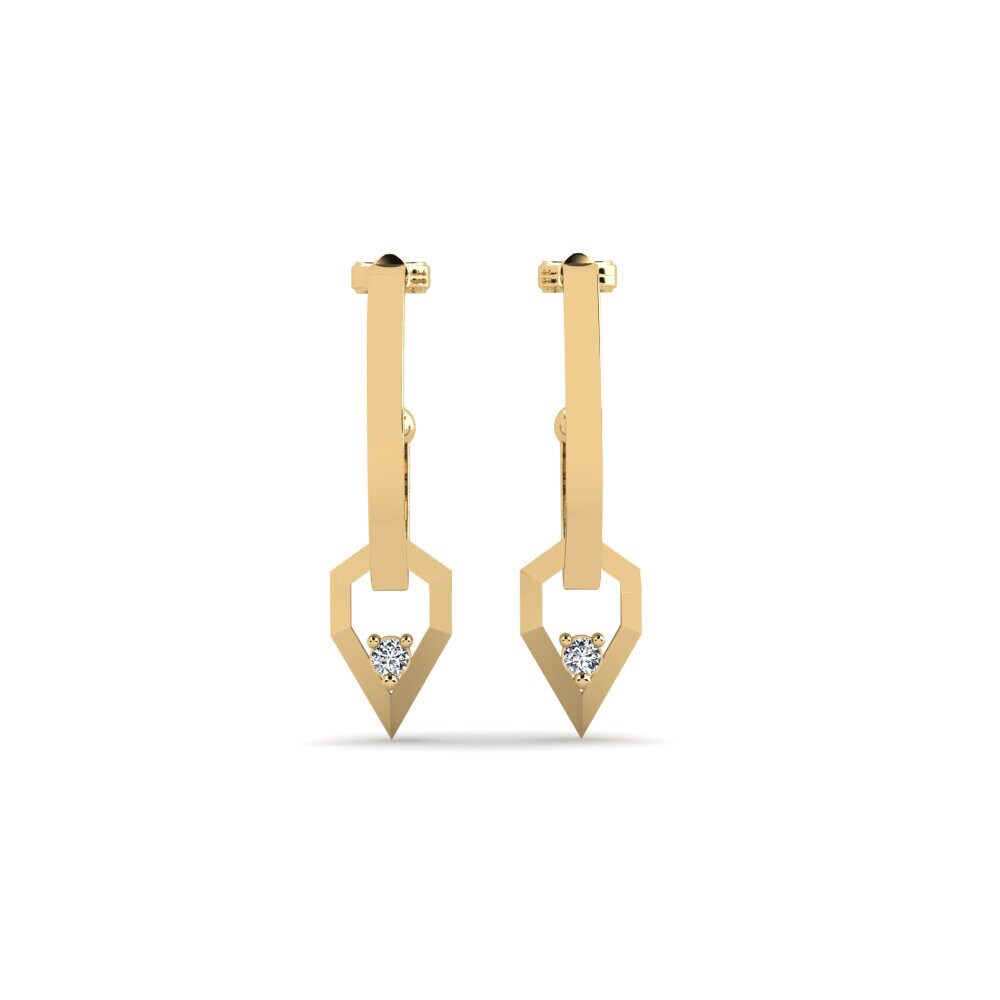 Zirconia Women's Earring Komatidete