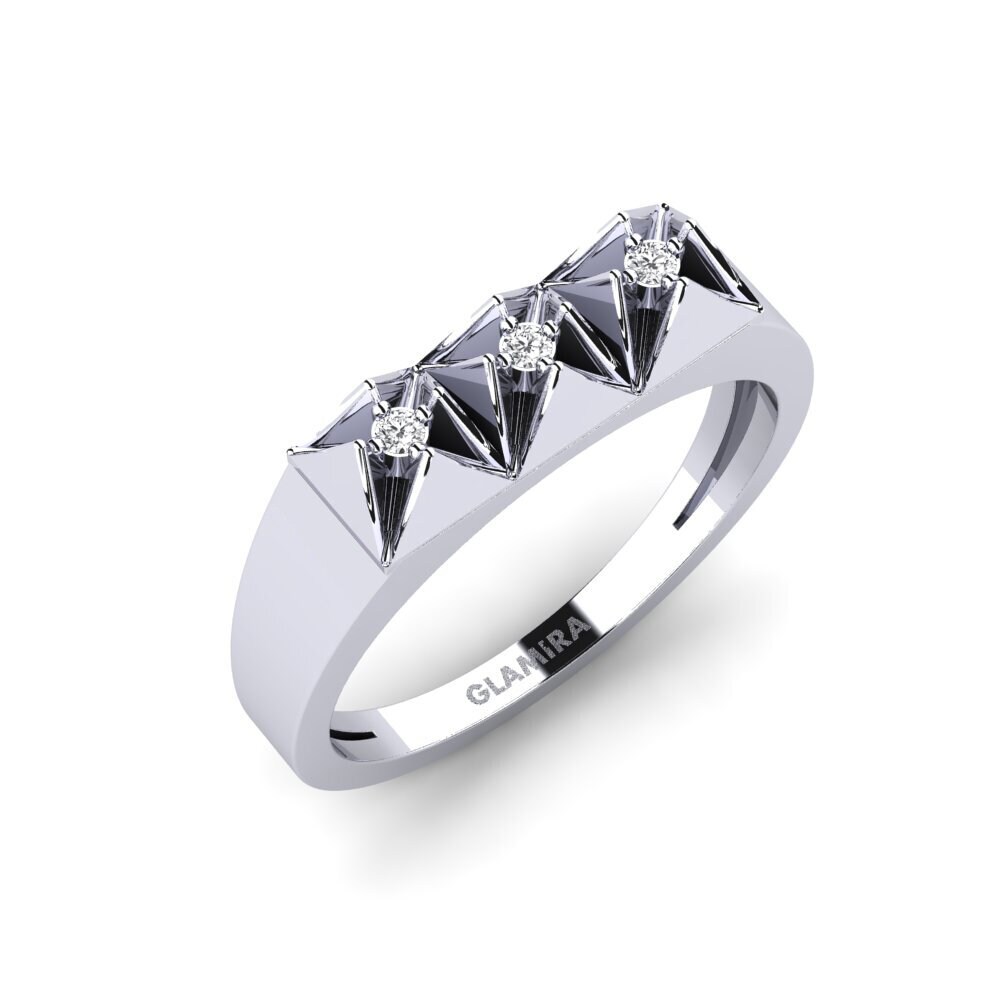 14ct White Gold Ring Kona