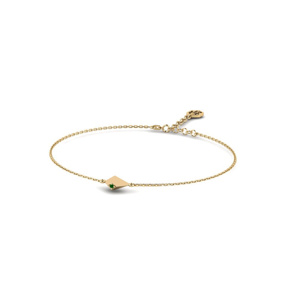 Zircone Verde Bracciale da donna Kwando