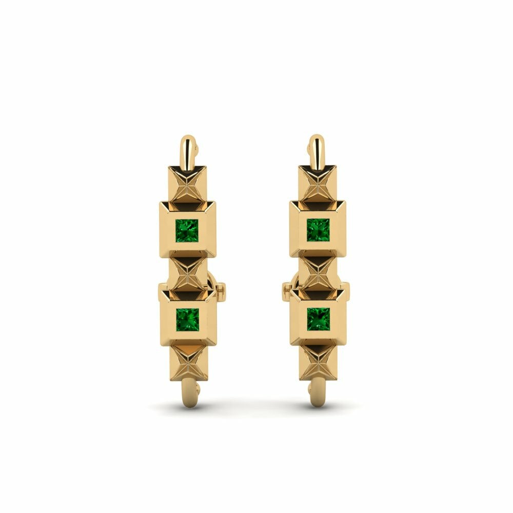 Zircone Verde Orecchino da donna Kwen