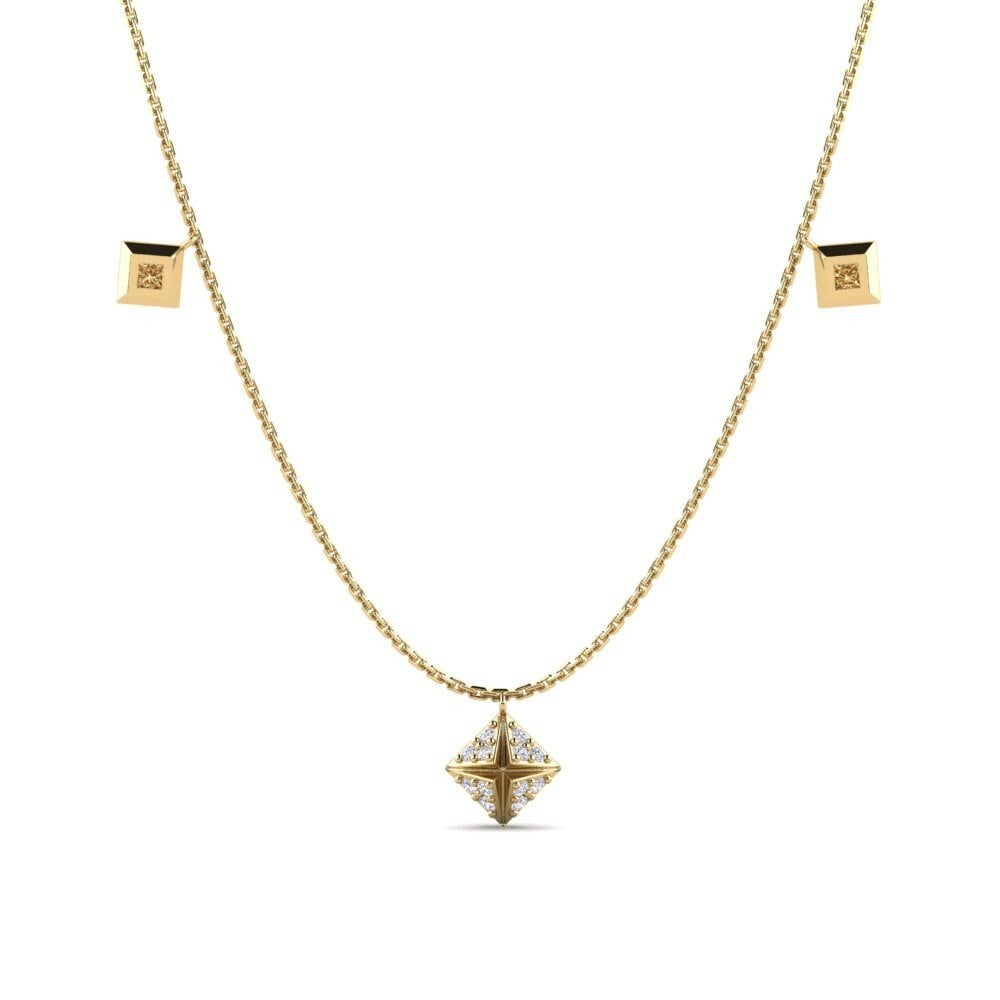 Brown Diamond Women's Necklace Likarolo