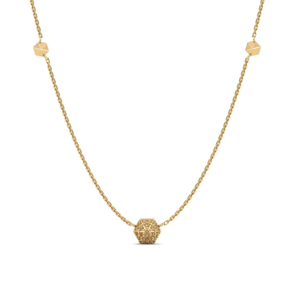 Brown Diamond Women's Necklace Liyathela