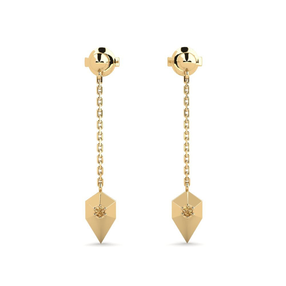 Brown Diamond Women's Earring Luapula