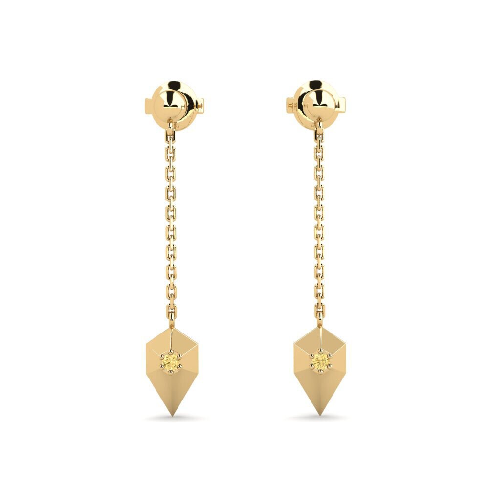 Yellow Diamond Women's Earring Luapula