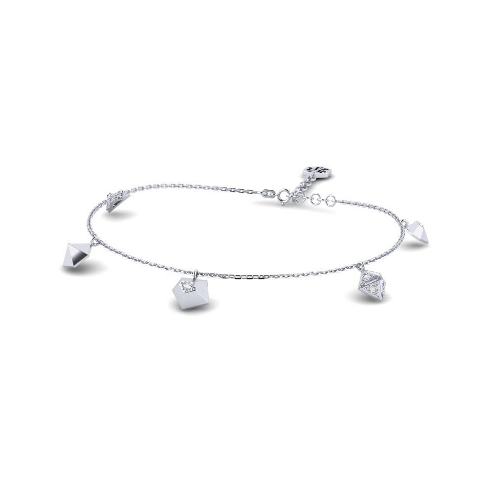 14ct White Gold Women's Bracelet Aird